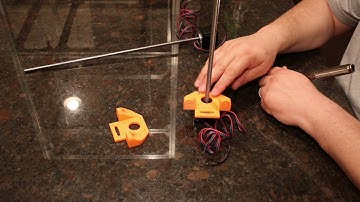 3D GURU Building the Hypercube 300 Part 5 - Finishing the assembly of the Z axis parts