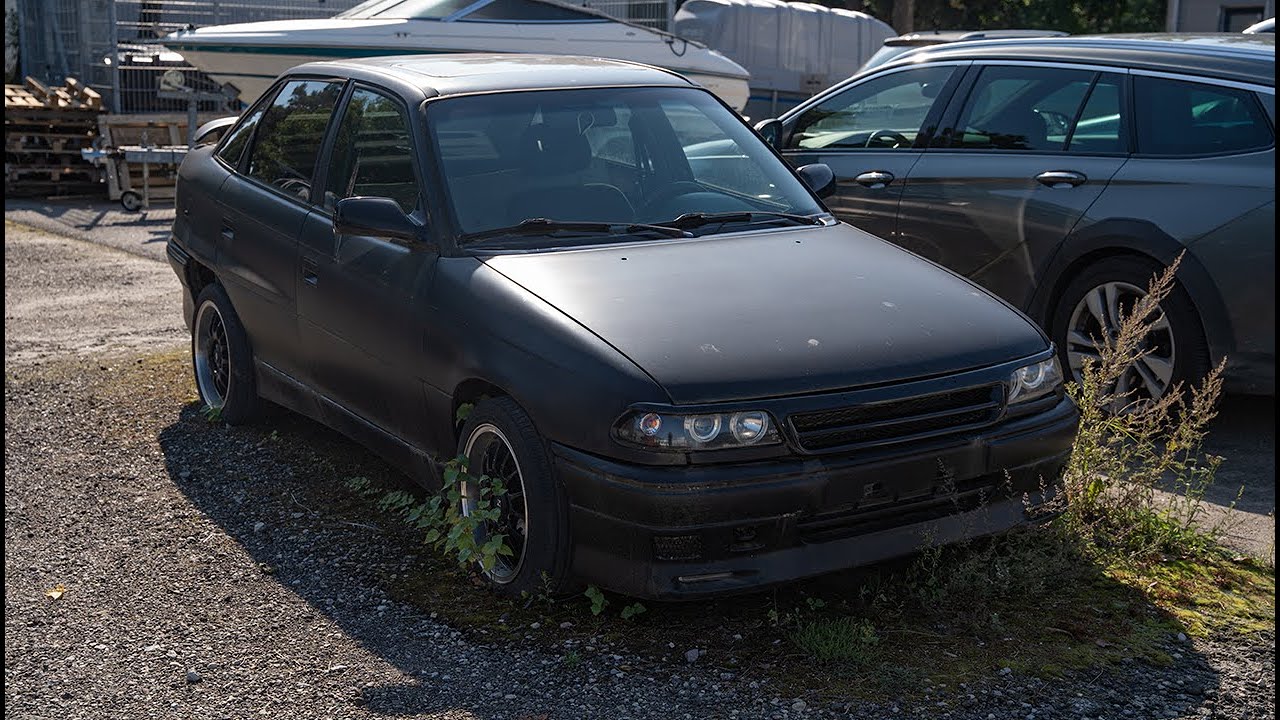 Starting V6 Swapped Opel Astra After 4 Years + Test Drive