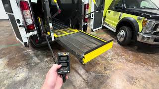RAM ProMaster Wheelchair Van Rear BraunAbility Lift FR Conversions for sale by Pilip Ambulances 