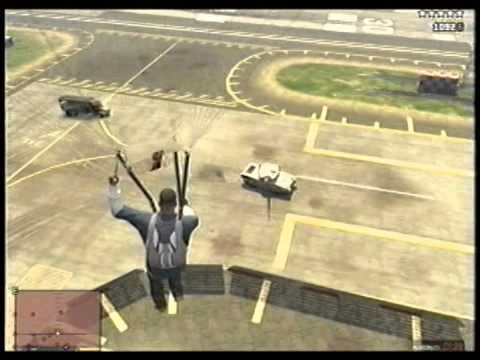 GTA 5 PARAGLIDER FLAMING BULLETS