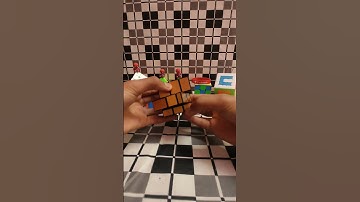 Solve checkerboard pattern in mirror cube💠#short#ytshorts #viral #youtubeshorts