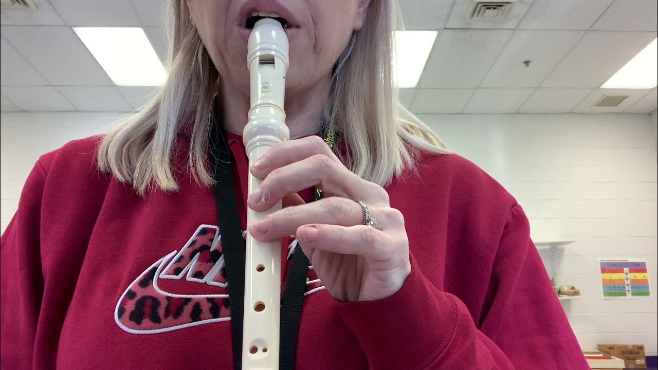 Hot Cross Buns Recorder YouTube