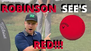 JAMES ROBINSON SEES RED!!!
