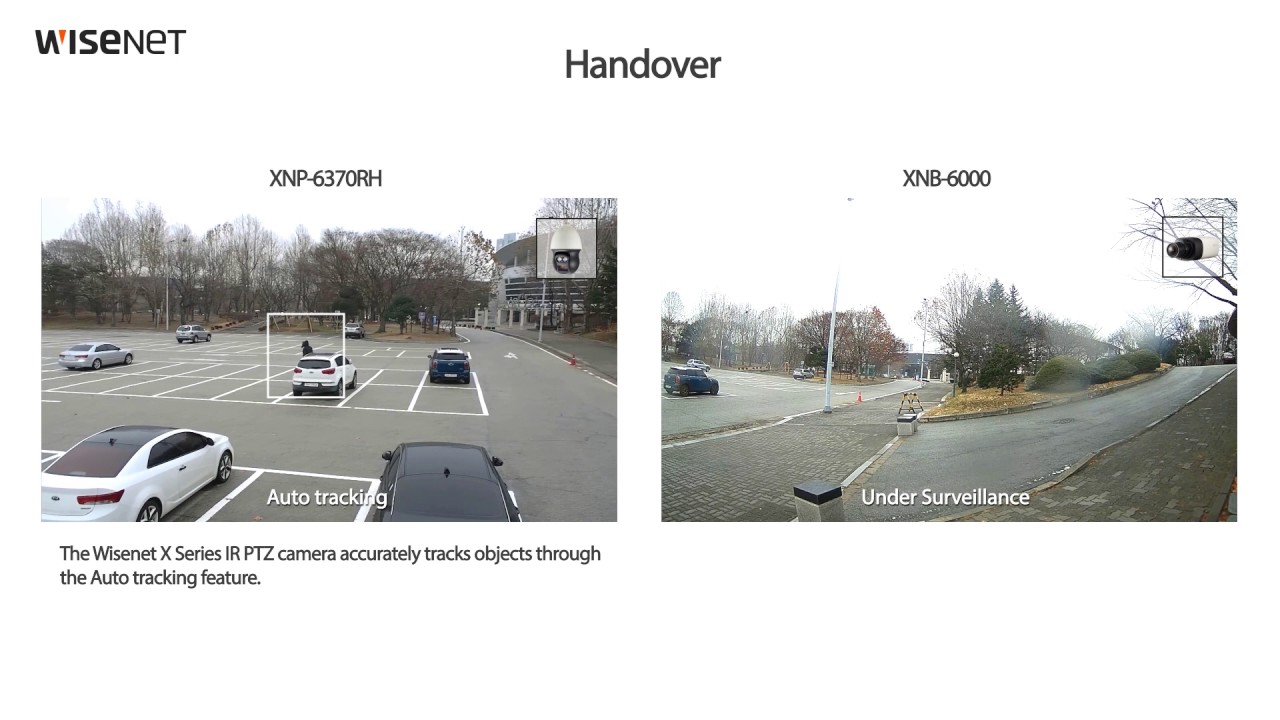 Handover PTZ Auto Tracking - YouTube