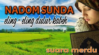 Nadom /NADOMAN Sunda kolot Buhun