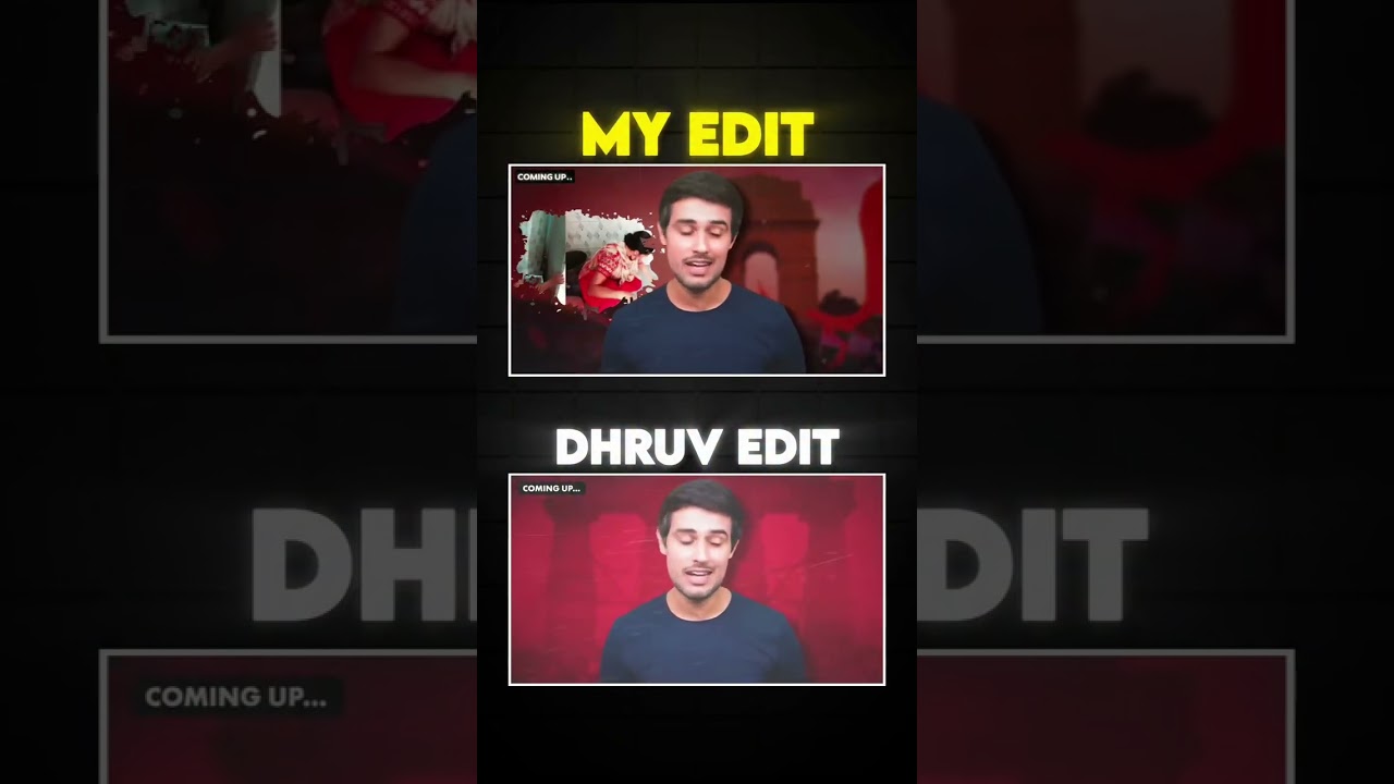 Dhruv Rathee Video Editing Style Part 49 #shorts
