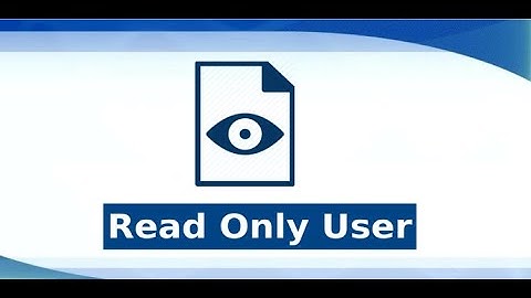 Odoo Read Only User