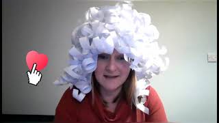 Civil WARdrobe - How To Make A Paper Cavalier Wig