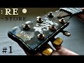 Burned Guitar   YAMAHA  L 55   #1 火事で焼けたギターの修復 【Guitar Restore/Repair】