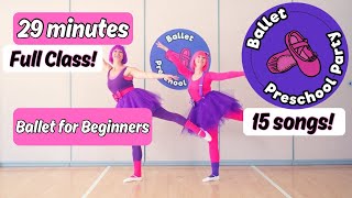Full Ballet Class with Violetta and Petunia - Ballet Preschool Party