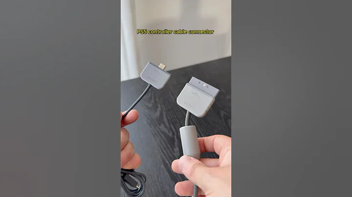 The PS1 inspired PS5 controller cable connector is an extremely nice touch #PS5Pro