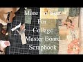 Lets Make a COLLAGE  Masterboard Scrapbook #2 - For Lost Mojo or TV Craft