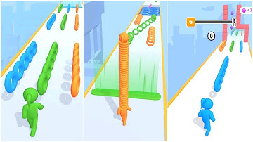 Long Neck Run - Gameplay Walkthrough Part 1 - All Max Levels 1-16 (Android, iOS) Pro Mobile Games