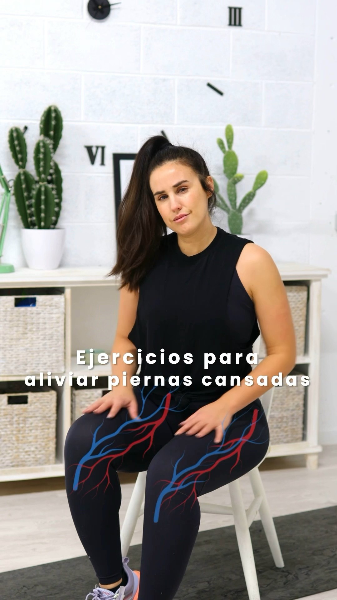 Aliviar piernas cansadas ??‍♀️ #piernascansadas #retencióndelíquidos #movilidad