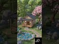 The Most Satisfying Tiny House Modeling #Shorts