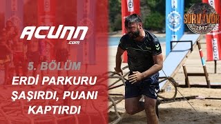 Erdi Parkuru Şaşırdı Puanı Rakibine Kaptırdı | Bölüm 5 | Survivor 2017