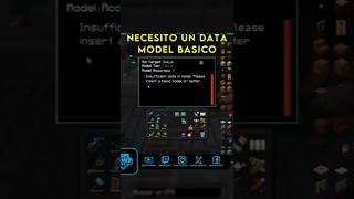 Necesito un data model básico en Minecraft 🐑💻 | #Minecraft #shorts #rhogameryt