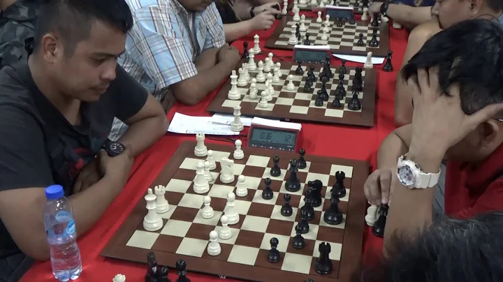 Alfredo Rapanot--GM Darwin Laylo Blitz chess Campo...