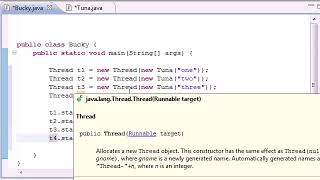 Intermediate Java Tutorial   27 -  What do I look like, a Thread
