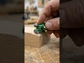 Watch This Tiny Belt Sander Shape a Wooden Block Corner with Shockingly Real Detail and Smooth Preci