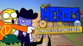 I'm making my own hero shooter - Almost Heroes (PLAYTESTERS NEEDED)