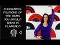 8 essential positions of the arms you should know in Flamenco