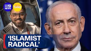 Netanyahu says pilot who attempted plane takeover was “indoctrinated” | 9 News Australia