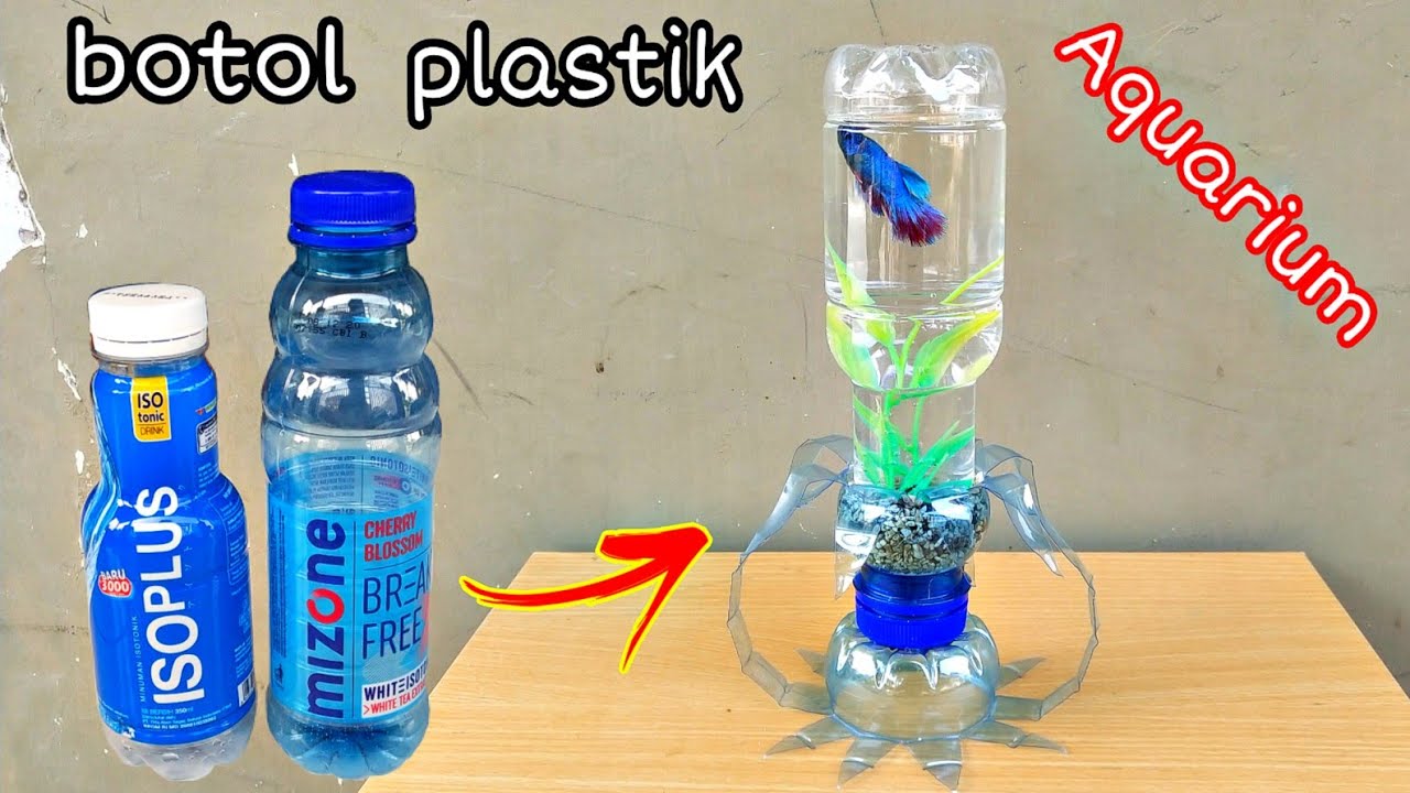  Aquarium  Unik  Dari  Botol Bekas  6 Aquarium  Mini Unik  