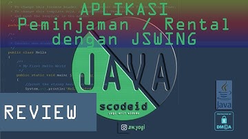 Aplikasi Peminjaman Barang Gratis Java Netbeans [Review]