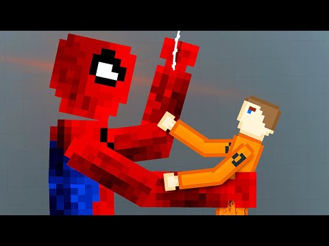 Mutation Syringe Makes Spiderman a TITAN - People Playground Gameplay