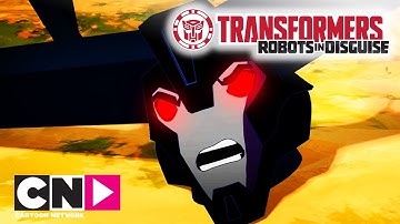 Transformers: Robots in Disguise | Aan het trainen | Cartoon Network