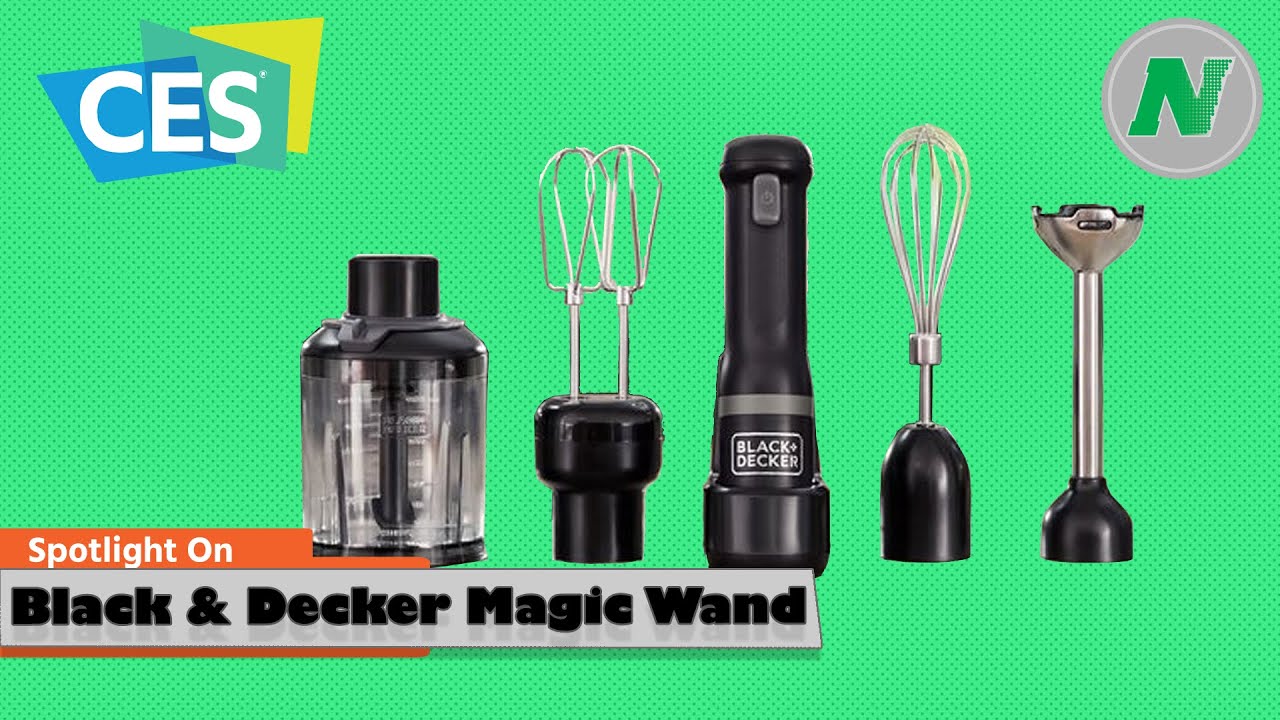 Stop Wasting Time in the Kitchen. Black+Decker Kitchen Wand Has