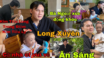 Một Ngày của Kim Tiểu Long - Kim Tiểu Ly -  Trang Điểm - Ăn Sáng - Caffe rất vui lại Long Xuyên AG