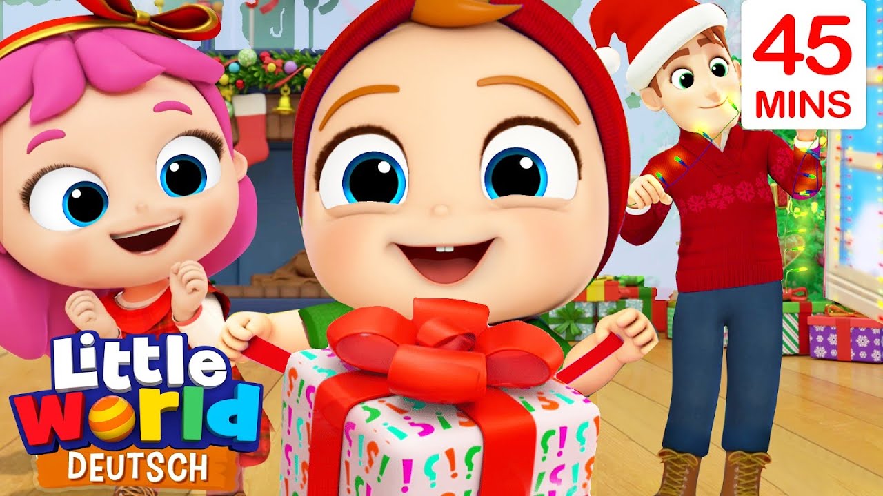 Der kleine Weihnachtswichtel | Kinderlieder für Kleinkinder | Little World Deutsch