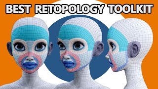 The Comprehensive Retopology Toolkit For Blender