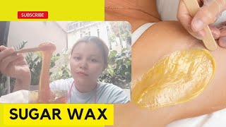 Sugar wax သဘာဝဂျိုင်းမွေးနှုတ်ပြုလုပ်နည်း