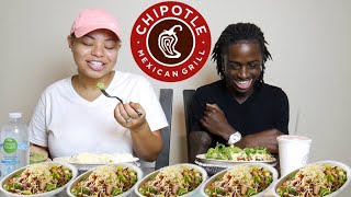 CHIPOTLE MUKBANG | HOW WE LOST OUR VIRGINITY?