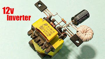 12v Inverter Circuit |BD136 Transistor Projects|BD139 |BD140