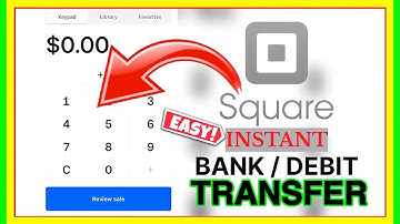 How to Instantly Transfer Money from Square to Your Checking Account.
