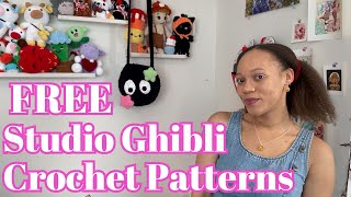 6 Free Studio Ghibli Inspired Crochet Patterns and Where to Find Them