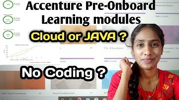 How I cleared my Pre-learning modules and TFA in @accenture from a non IT background #accenture2021