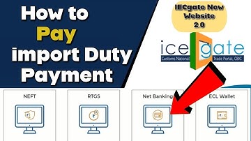 How to Pay Custom Duty Online I How to Pay Import Custom Duty I iecgate payment with New website 2.0