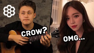 😱Поразил Девушку, играя ей Crow на Гитаре...