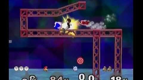 Super Smash Bros Melee Debug Menu - Extremely Fast Melee on Target Test Mario