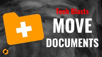 Move Files and Documents - Tech Tip of the Week