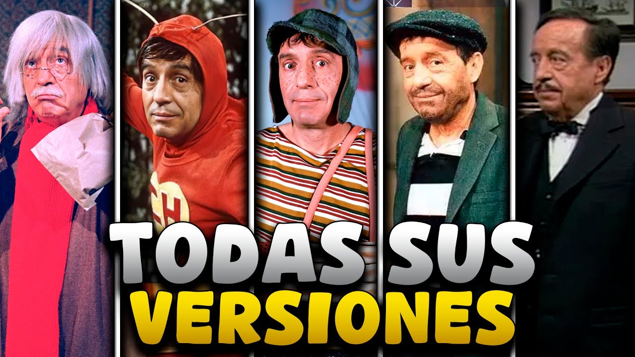 La EVOLUCIÓN DE CHESPIRITO con los años: TODAS sus VERSIONES