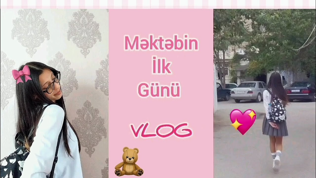MƏKTƏBİN İLK GÜNÜ 😋💗✨️ | VLOG | 2025-2026 | Ziver Nniz