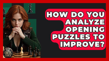 How Do You Analyze Opening Puzzles To Improve? - The Chess Codex