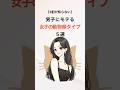 🐈【9割が知らない】男子にモテる女子の動画顔タイプ5選 #顔タイプ診断 #モテる #可愛い女の子 #雑学 #豆知識