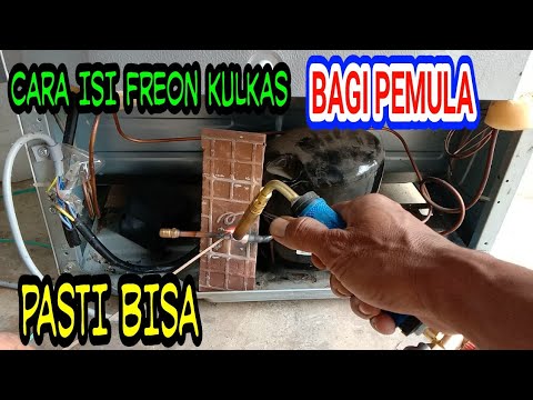 Video: Cara mengisi kulkas dengan freon sendiri: petunjuk langkah demi langkah